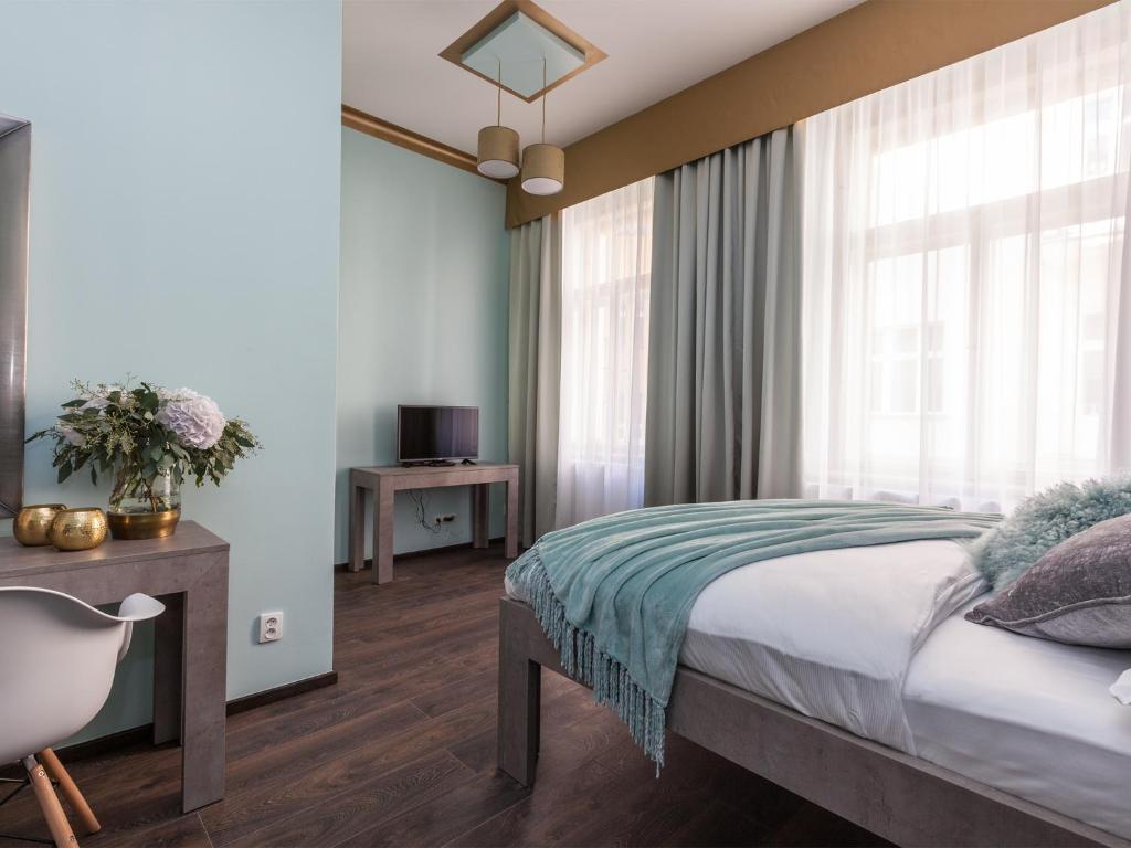 Двухместный (Двухместный номер Делюкс с 1 кроватью), Апартаменты Gorgeous Prague Rooms