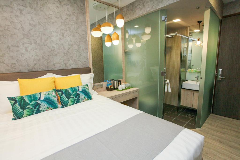 Двухместный (Представительский двухместный номер с 1 кроватью, без окна) отеля Champion Hotel City, Сингапур (город)