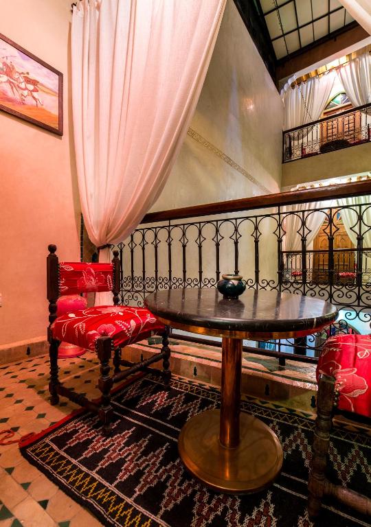 Двухместный (Стандартный двухместный номер с 1 кроватью) отеля Riad Bab Tilila, Марракеш