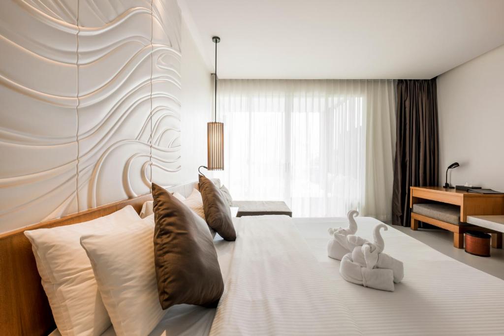 Двухместный (Двухместный номер Делюкс с 1 кроватью или 2 отдельными кроватями) отеля G Hua Hin Resort & Mall, Хуахин