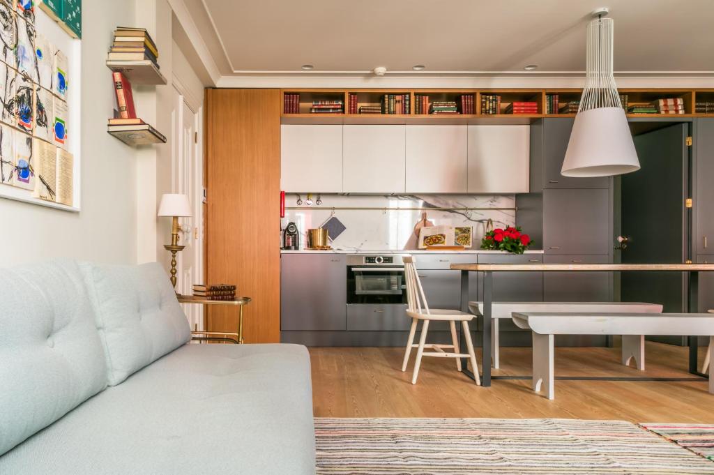 Апартаменты (Апартаменты Делюкс с 1 спальней (для 6 взрослых)) апартамента Almaria - Ex Libris Apartments | Chiado, Лиссабон