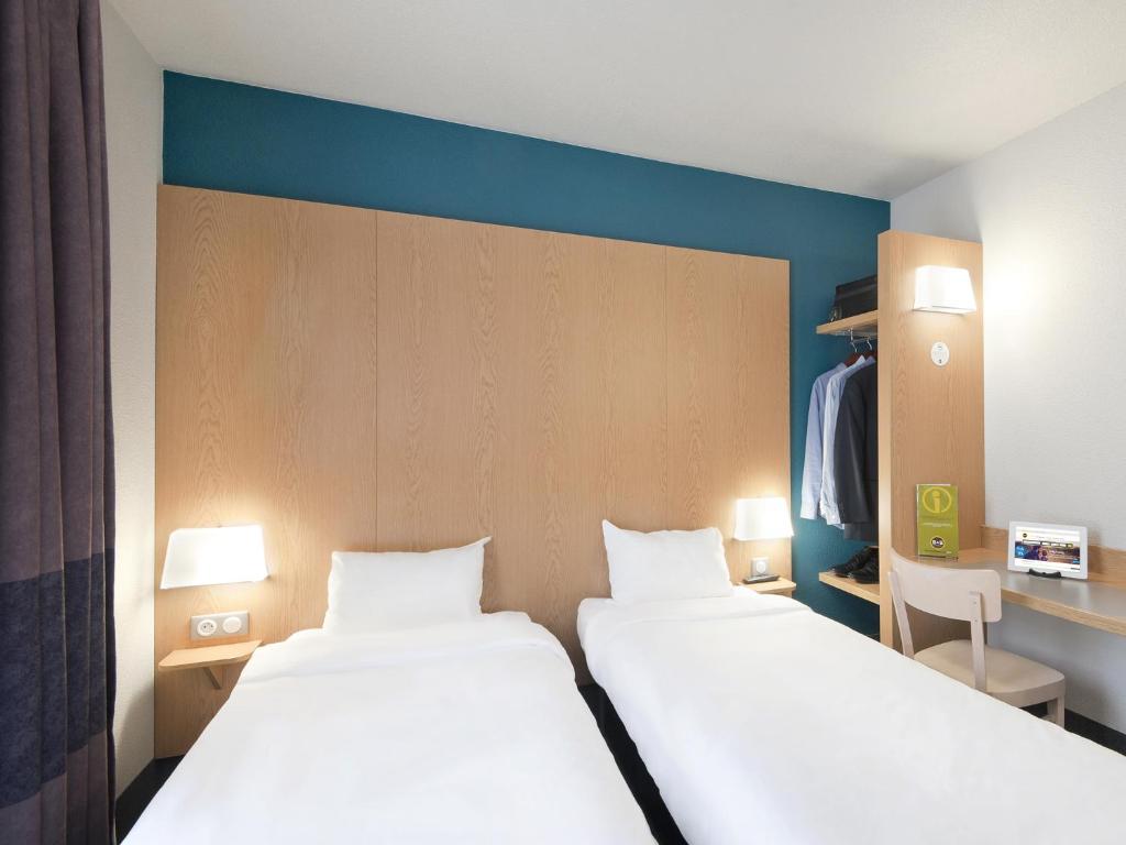 Двухместный (Двухместный номер с 2 отдельными кроватями) отеля B&B Hôtel Grenoble Centre Alpexpo, Гренобль