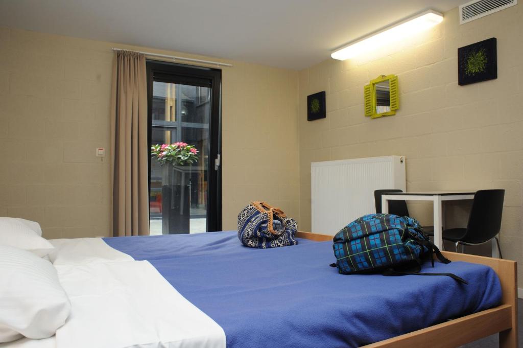 Двухместный (Двухместный номер с 2 отдельными кроватями и собственной ванной комнатой) хостела Hostel De Veurs, Льеж