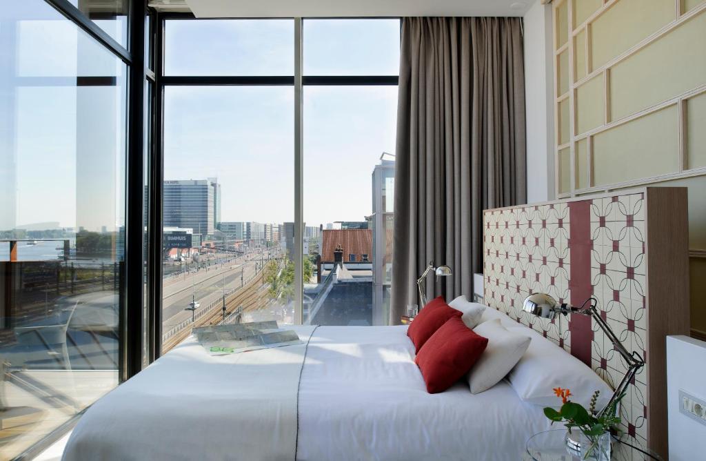 Апартаменты (Апартаменты в пентхаусе с 1 спальней, вид на реку) апарт-отеля Eric Vökel Boutique Apartments - Amsterdam Suites, Амстердам