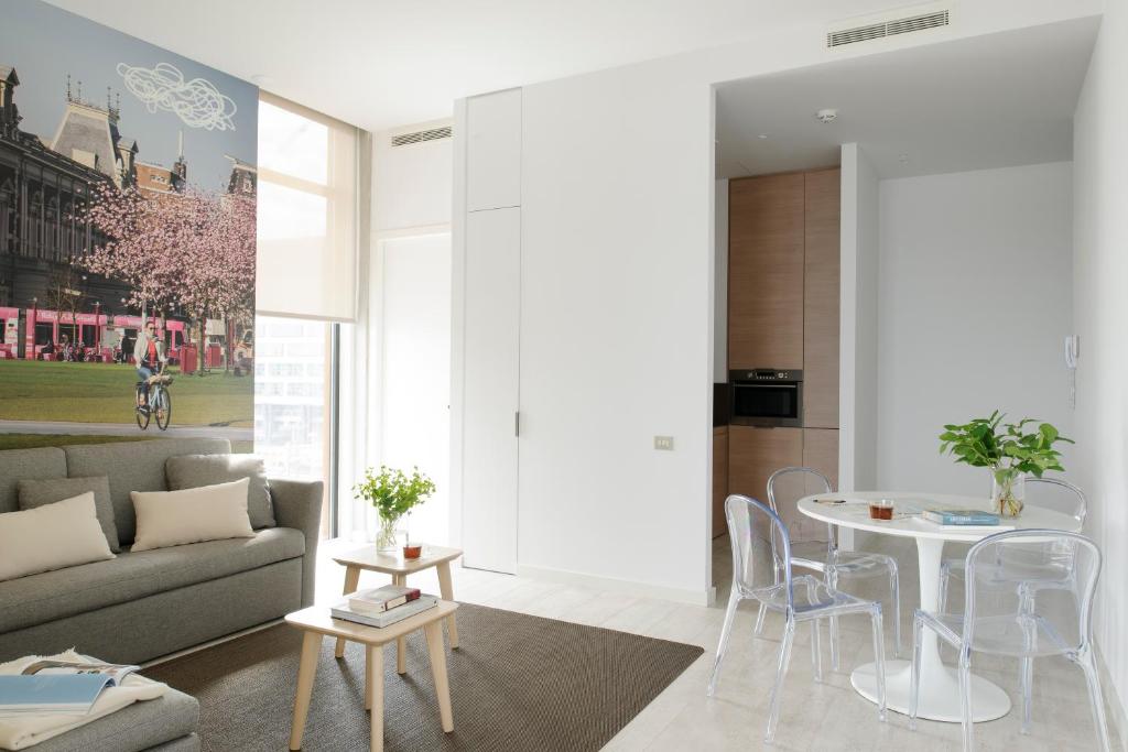 Апартаменты (Апартаменты в пентхаусе с 1 спальней, вид на реку), Eric Vökel Boutique Apartments - Amsterdam Suites