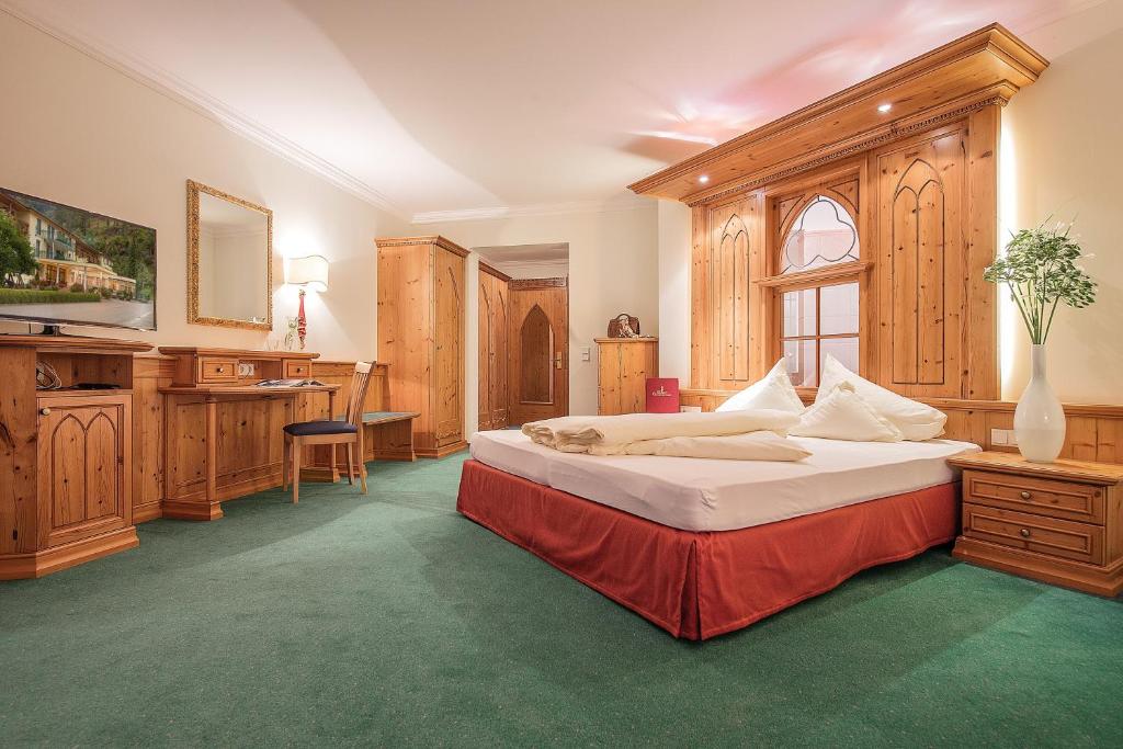 Двухместный (Двухместный номер Делюкс с 1 кроватью) отеля Hotel Vitalquelle Montafon, Партенен