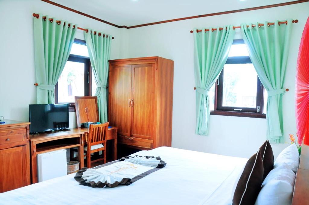 Двухместный (Двухместный номер Делюкс с 2 отдельными кроватями) курортного отеля Vela Phu Quoc Resort, Дуонг-Донг