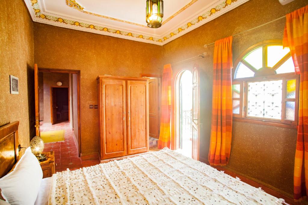 Двухместный (Двухместный номер с 1 кроватью, вид на сад) отеля Riad Soleil du Monde, Загора