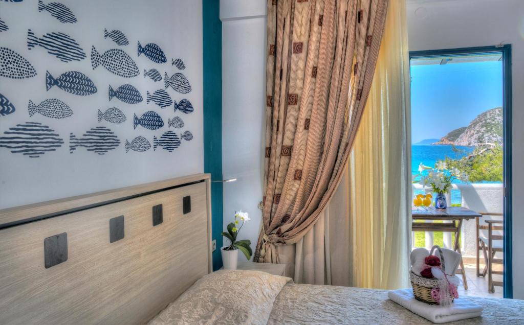 Двухместный (Двухместный номер с 1 кроватью или 2 отдельными кроватями) отеля Hotel Porto Koufo, Куфос