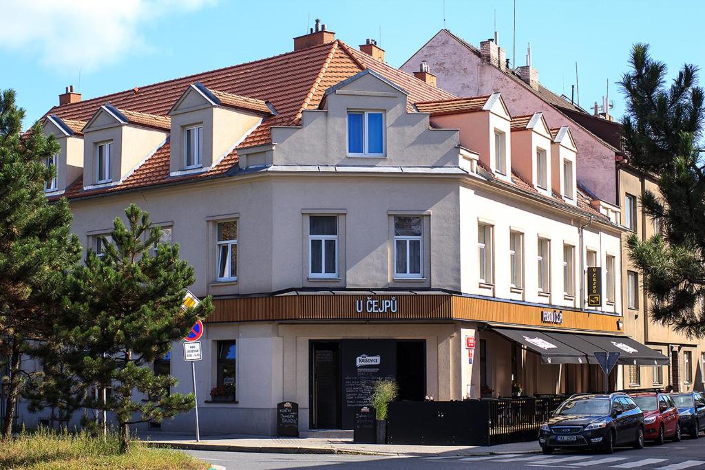 Двухместный (Стандартный двухместный номер с 2 отдельными кроватями) гостевого дома Penzion U Čejpu, Прага