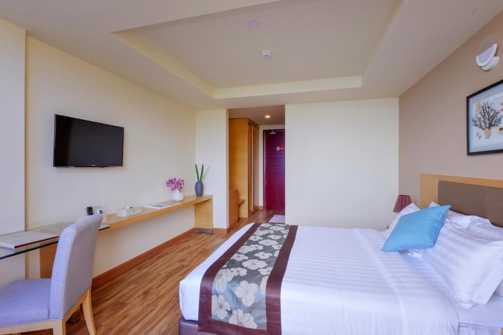 Двухместный (Стандартный двухместный номер с 1 кроватью или 2 отдельными кроватями) гостевого дома Season Paradise, Тулусду