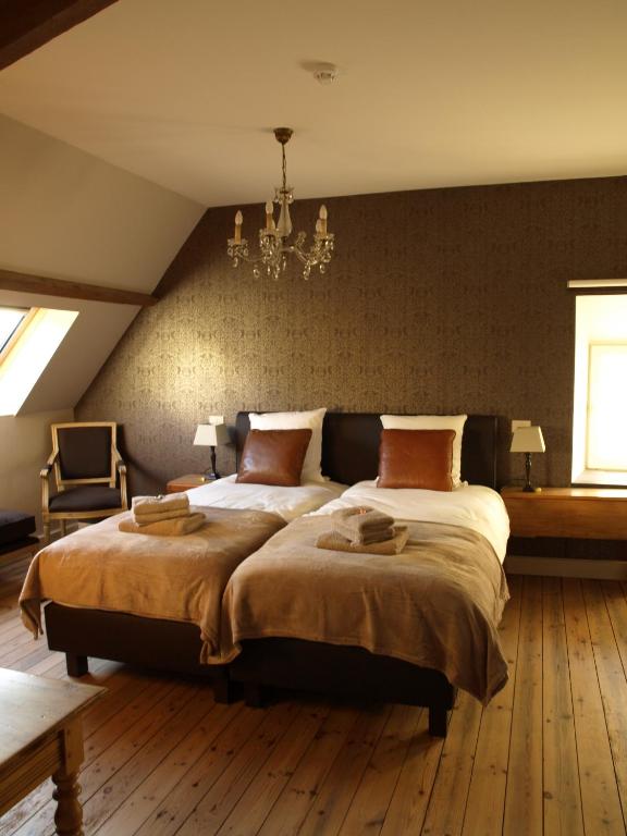 Двухместный (Двухместный номер с 1 кроватью и ванной) отеля B&B Pastorie van Merkem, Руселаре