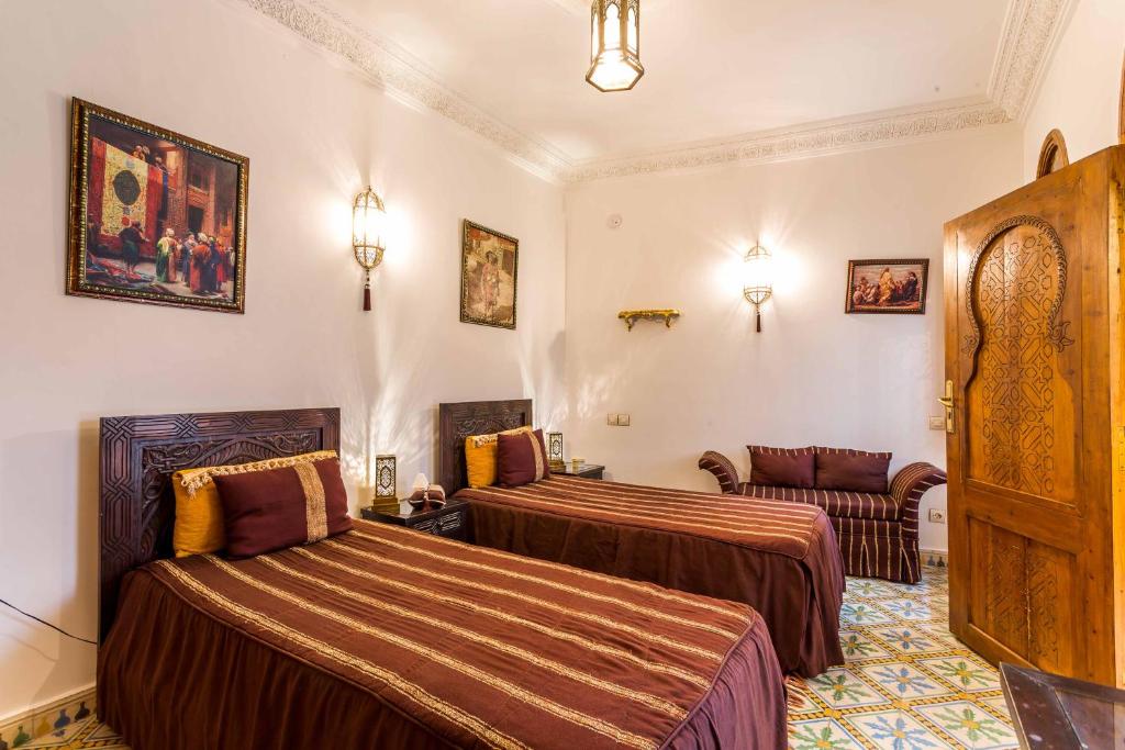 Двухместный (Стандартный двухместный номер с 1 кроватью), Riad Mouna