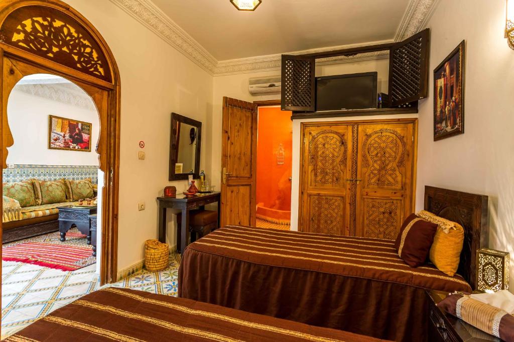 Двухместный (Стандартный двухместный номер с 1 кроватью), Riad Mouna