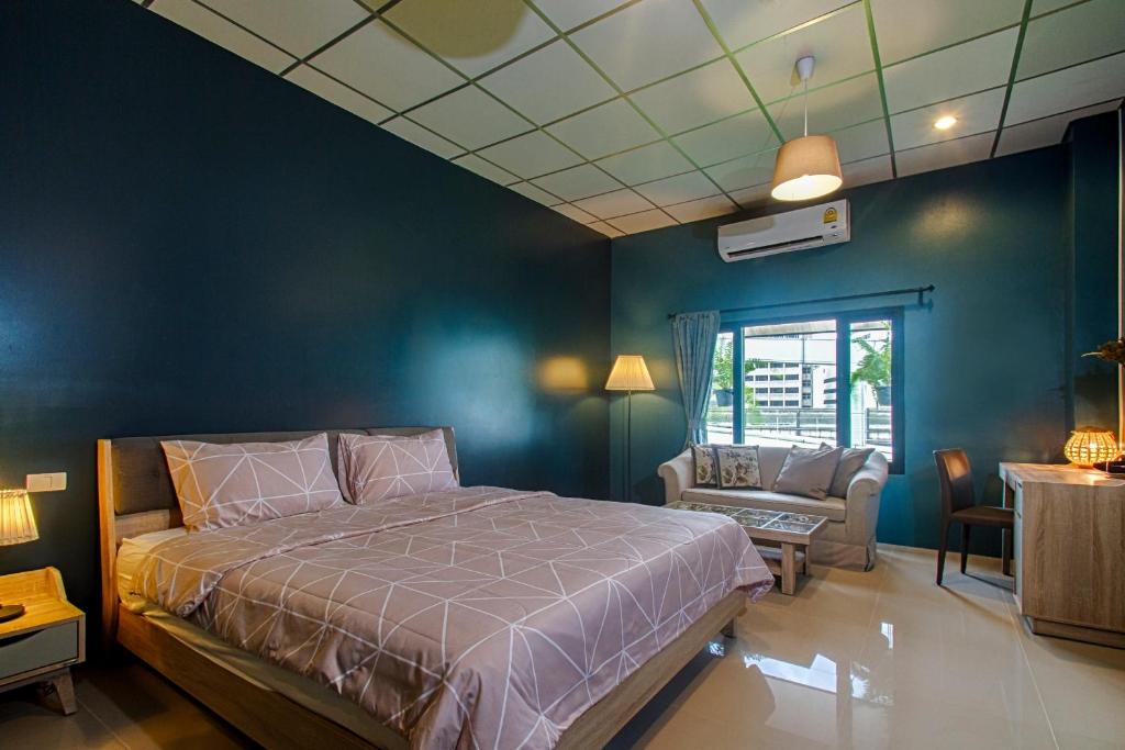 Двухместный (Номер с кроватью размера «king-size») хостела Hom Hostel & Cooking Club, Бангкок