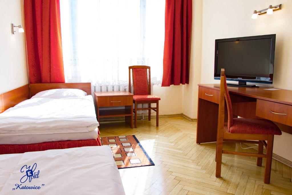 Двухместный (Двухместный номер эконом-класса с 1 кроватью) отеля Hotel Katowice Economy, Катовице