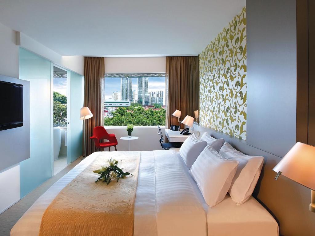 Двухместный (Двухместный номер Делюкс с 1 кроватью) отеля Wangz Hotel, Сингапур (город)