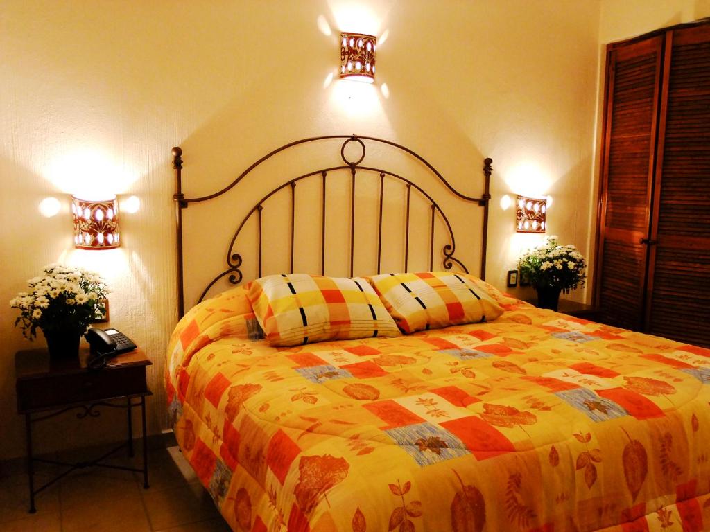 Двухместный (Двухместный номер с 1 кроватью) отеля Hotel Dainzu, Оахака-де-Хуарес
