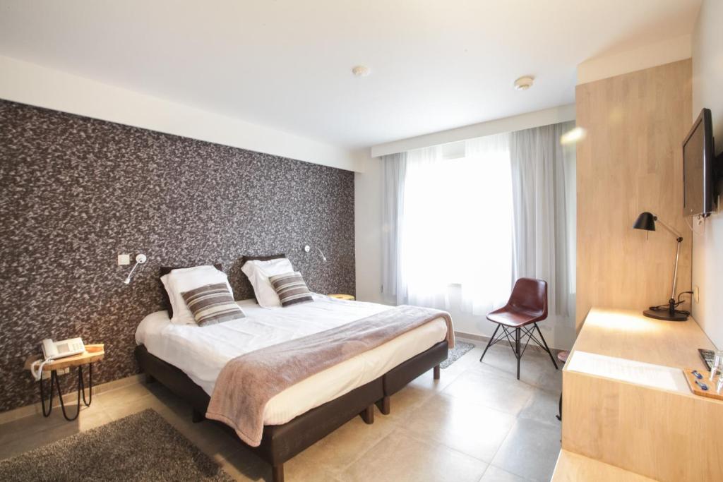 Двухместный (Двухместный номер с 1 кроватью или 2 отдельными кроватями) отеля Hotel Lepelbed, Гент