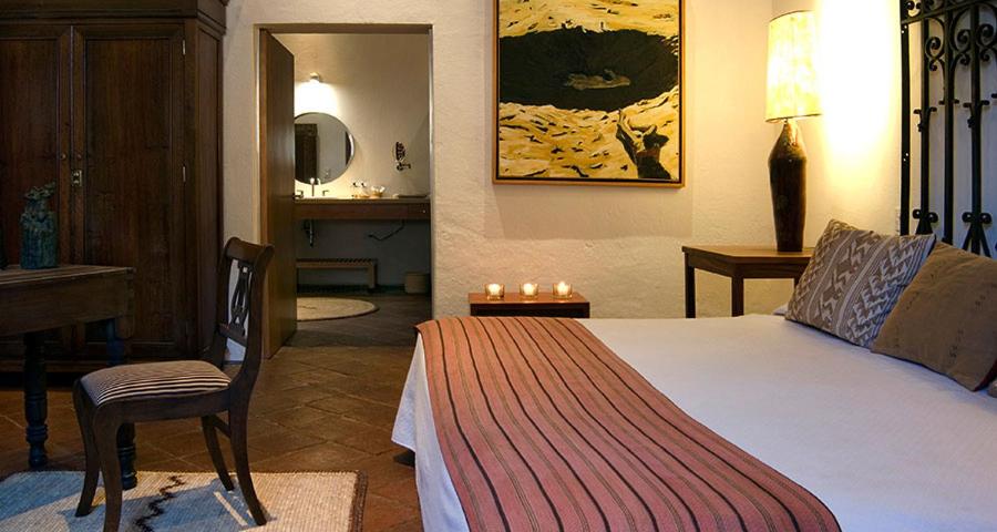Двухместный (Двухместный номер Делюкс с 1 кроватью) отеля Hotel La Casona de Tita, Оахака-де-Хуарес