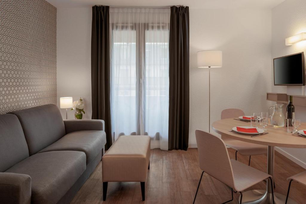 Апартаменты (Апартаменты с 2 спальнями) апарт-отеля Citadines Bastille Gare de Lyon Paris, Париж