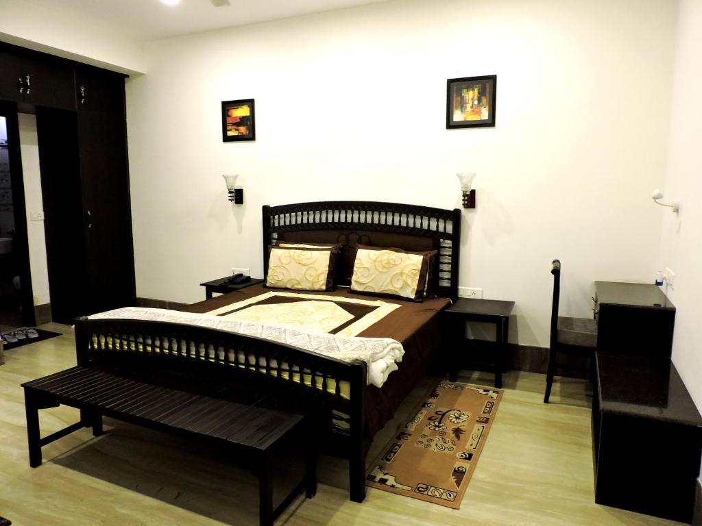 Двухместный (Deluxe Double Room with Balcony (Early check-in and late check-out, subject to availability)), Pearl of Taj Home Stay