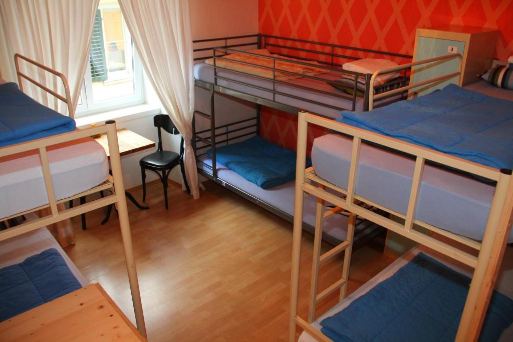 Номер (Budget Bed in 6-Bed Mixed Dormitory Room) хостела Oldtown Hostel Otter, Цюрих