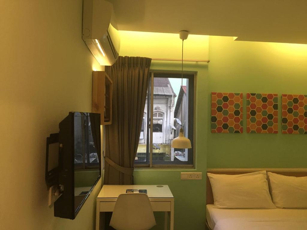 Двухместный (Стандартный двухместный номер с 1 кроватью и окнами) отеля Hotel 1000 Miles, Куала-Лумпур