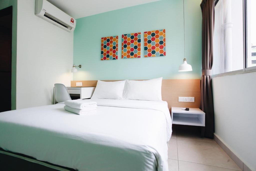 Двухместный (Улучшенный двухместный номер с 1 кроватью и окнами) отеля Hotel 1000 Miles, Куала-Лумпур