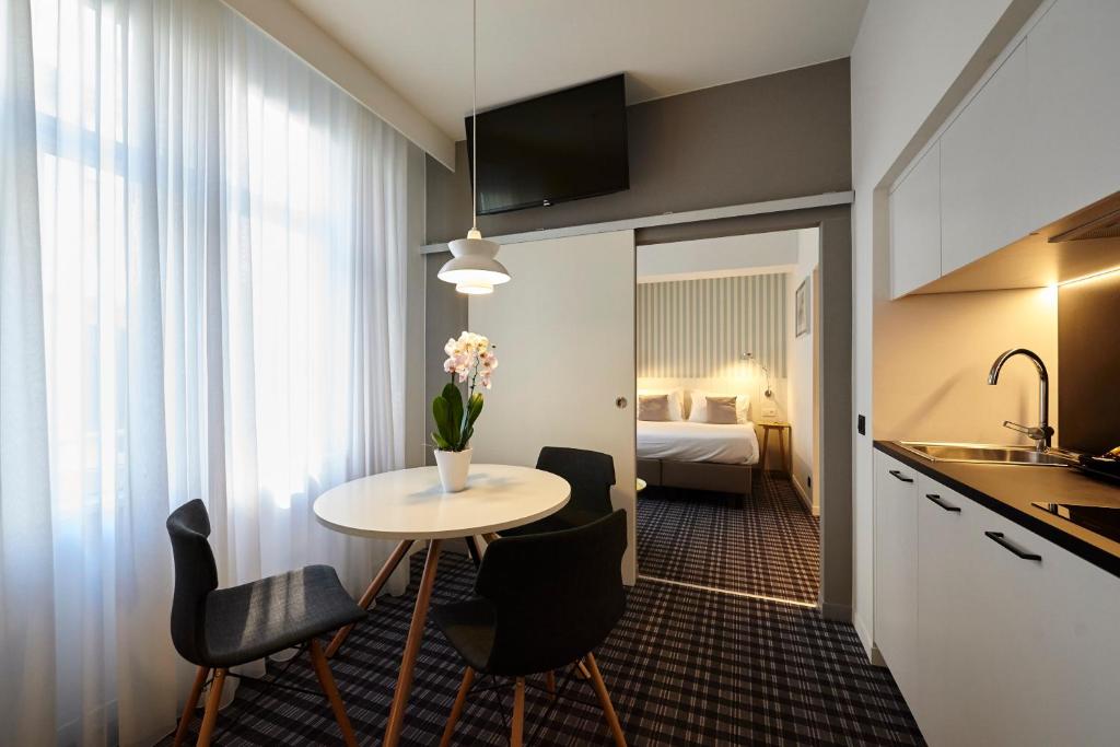 Апартаменты (Апартаменты с 1 спальней) отеля Leopold Hotel Ostend, Остенде
