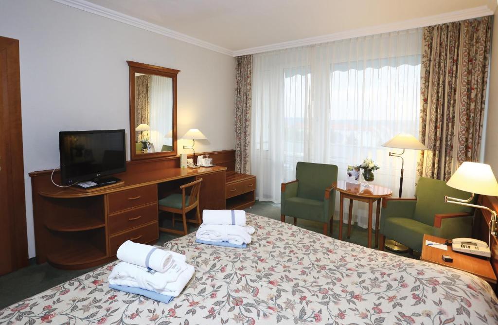 Двухместный (Стандартный двухместный номер с 1 кроватью) отеля Danubius Health Spa Resort Hévíz, Хевиз