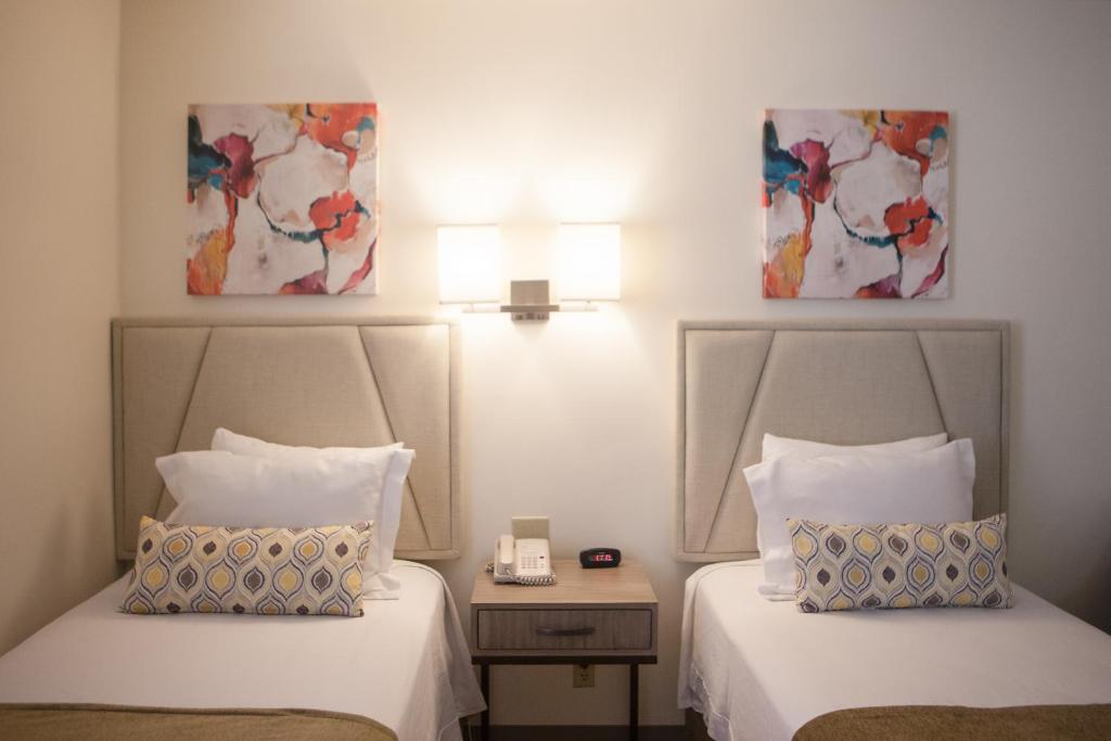 Двухместный (Двухместный номер с 2 отдельными кроватями) отеля Kawada Hotel, Лос-Анджелес