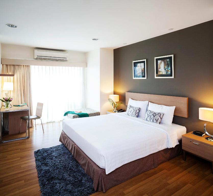 Двухместный (Представительские апартаменты с 1 спальней) апарт-отеля Viva Garden Serviced Residence, Бангкок