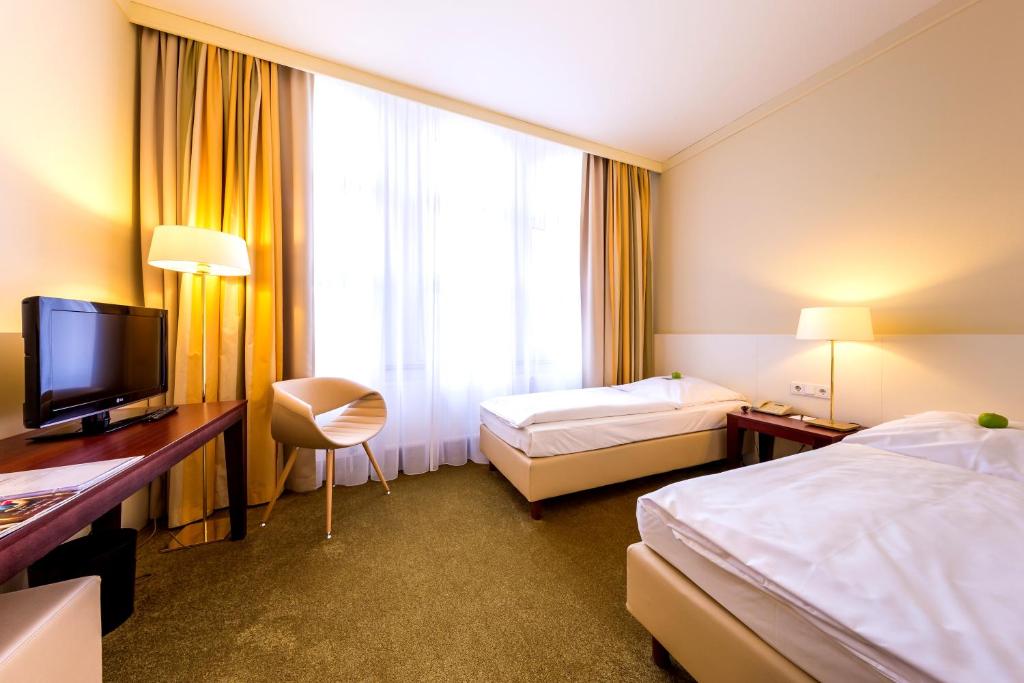 Двухместный (Стандартный двухместный номер с 1 кроватью), relexa hotel Stuttgarter Hof