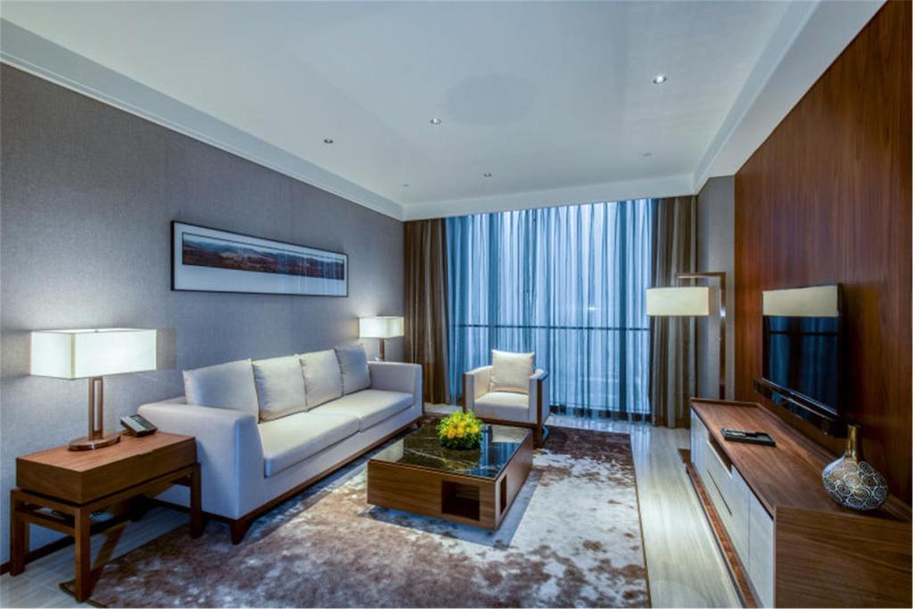 Апартаменты (Улучшенные апартаменты с 1 спальней), Oakwood Residence Damei Beijing