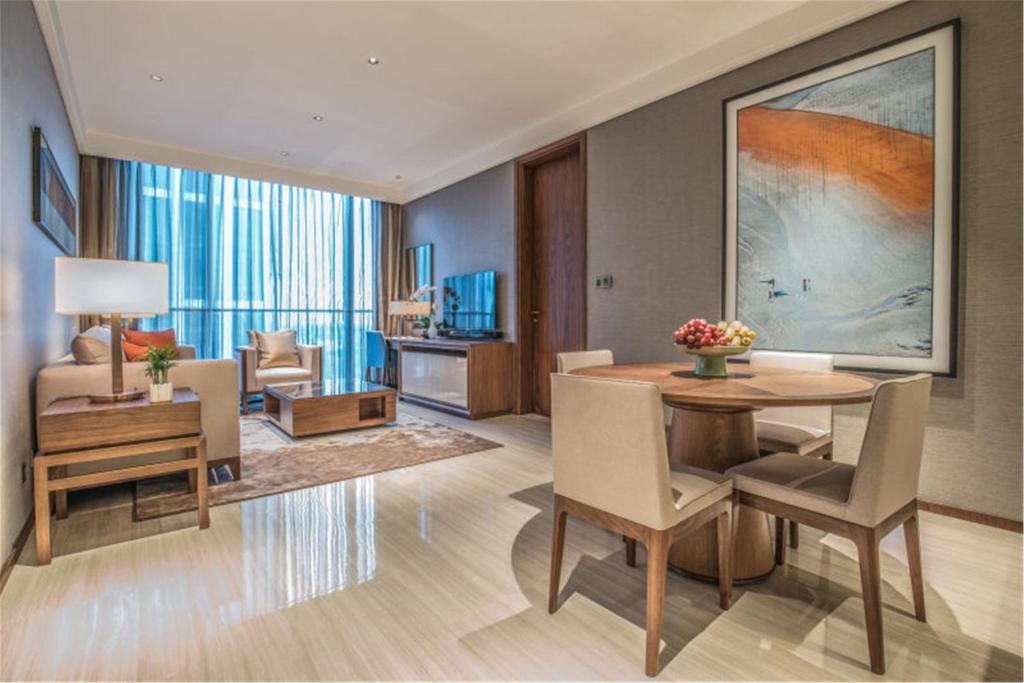 Апартаменты (Улучшенные апартаменты с 1 спальней), Oakwood Residence Damei Beijing