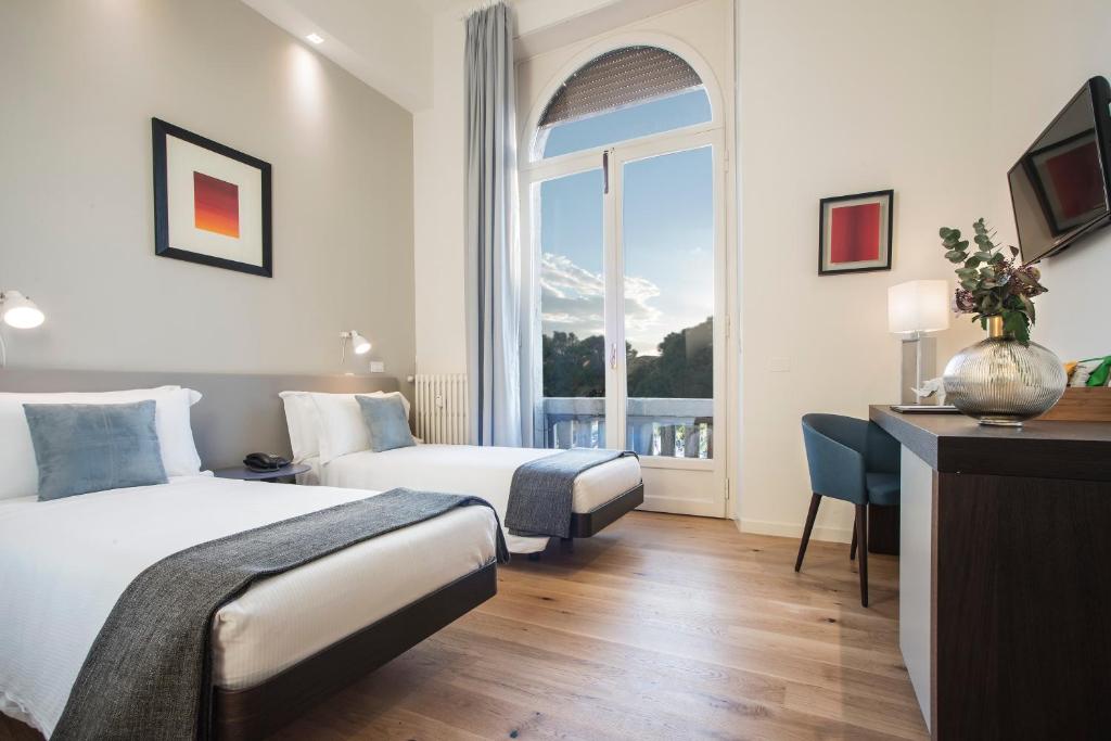 Двухместный (Двухместный номер с 2 отдельными кроватями) отеля 7Florence B&B, Флоренция