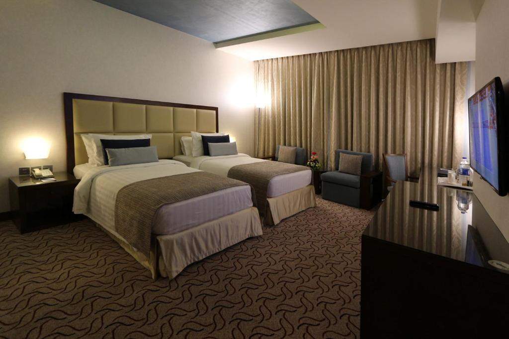 Двухместный (Классический двухместный номер Creek с 2 отдельными кроватями) отеля Samaya Hotel Deira, Дубай