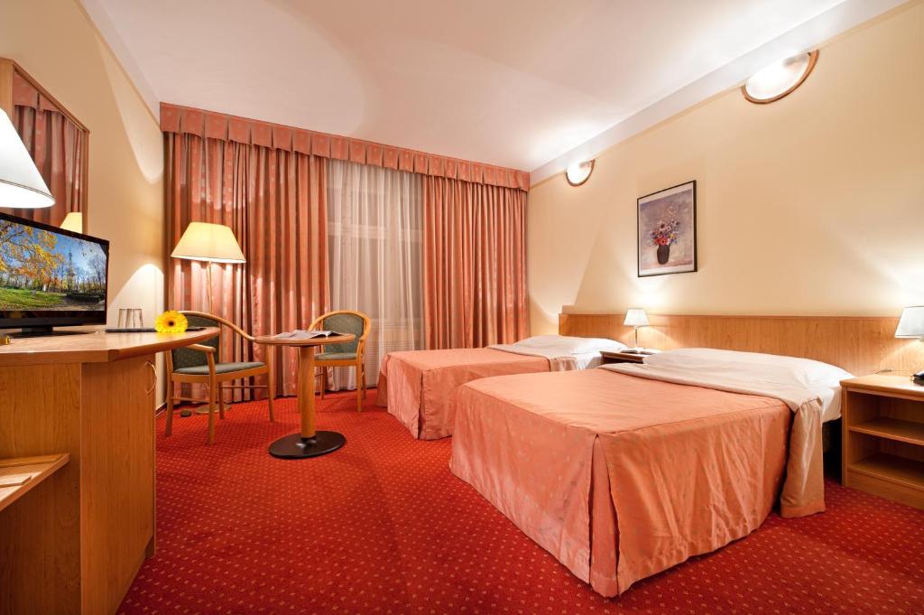 Двухместный (Двухместный номер с 1 кроватью или 2 отдельными кроватями) отеля Aron, Прага
