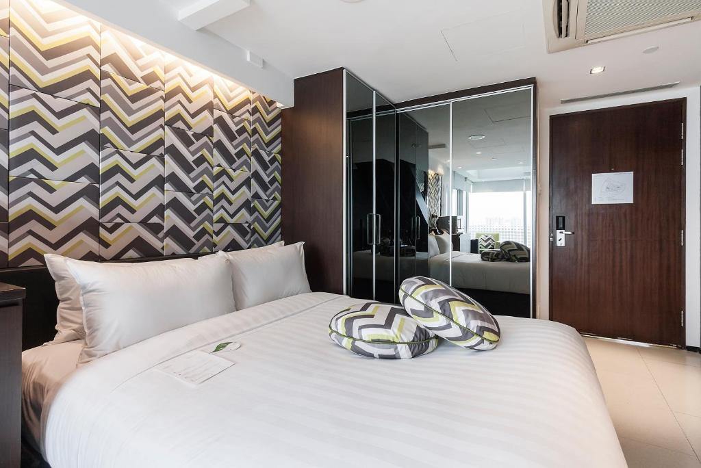 Двухместный (Лофт Делюкс с 1 спальней) апарт-отеля Citadines Fusionopolis Singapore, Сингапур (город)