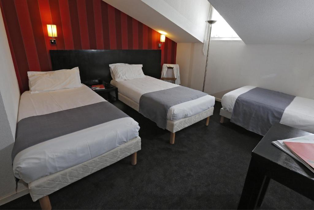 Двухместный (Двухместный номер с 1 кроватью или 2 отдельными кроватями) отеля Hôtel Alizé, Канны