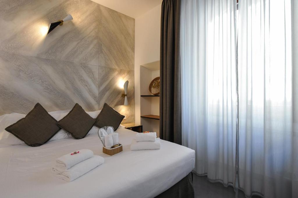 Двухместный (Двухместный номер с 1 кроватью) отеля Hotel Lungarno Vespucci 50, Флоренция