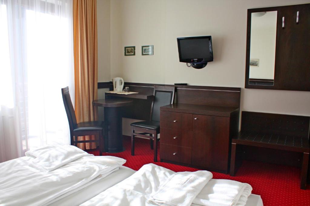 Двухместный (Двухместный номер с 1 кроватью или 2 отдельными кроватями и балконом) отеля Willa Halka, Закопане