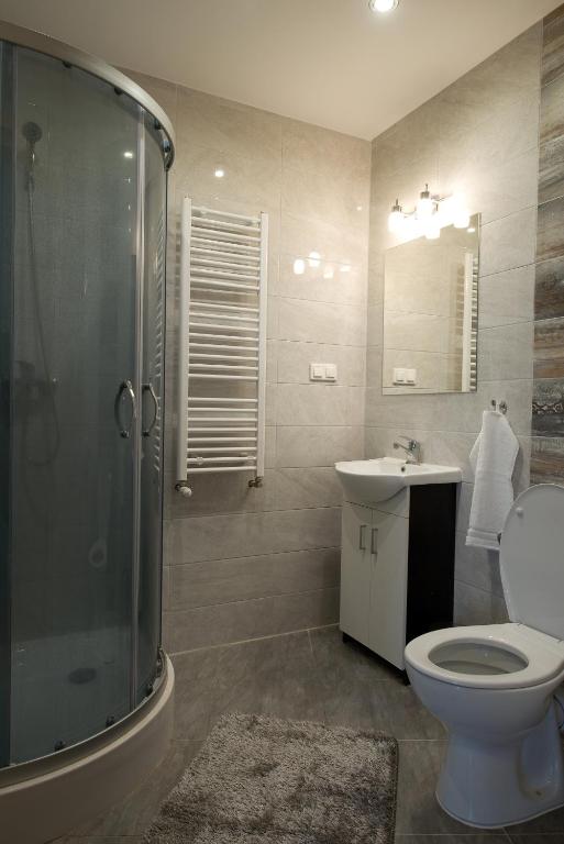 Двухместный (Стандартный двухместный номер с 1 кроватью и общей ванной комнатой) хостела Hostel & Restauracja Santorini, Белосток