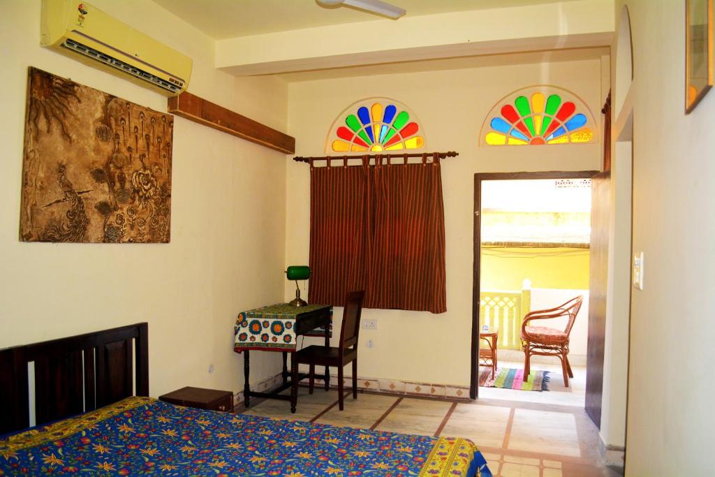 Двухместный (Номер Делюкс) отеля Haveli Kalwara, Джайпур