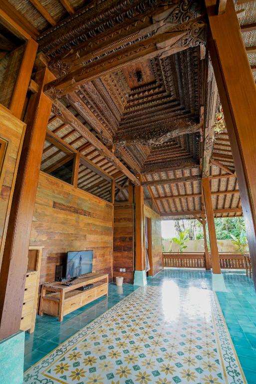 Вилла (Вилла с 2 спальнями и собственным бассейном, вид на рисовое поле), Sandana Ubud Villa