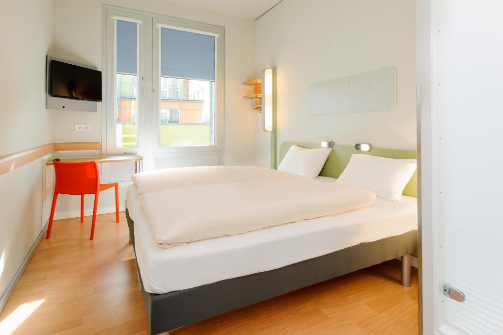 Двухместный (Двухместный номер с 2 отдельными кроватями) отеля ibis budget Frankfurt City Ost, Франкфурт-на-Майне