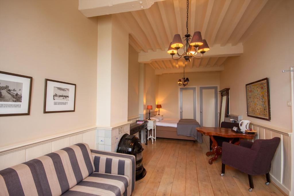 Двухместный (Двухместный номер Делюкс (на 1 этаже)), Auberge de Campveerse Toren