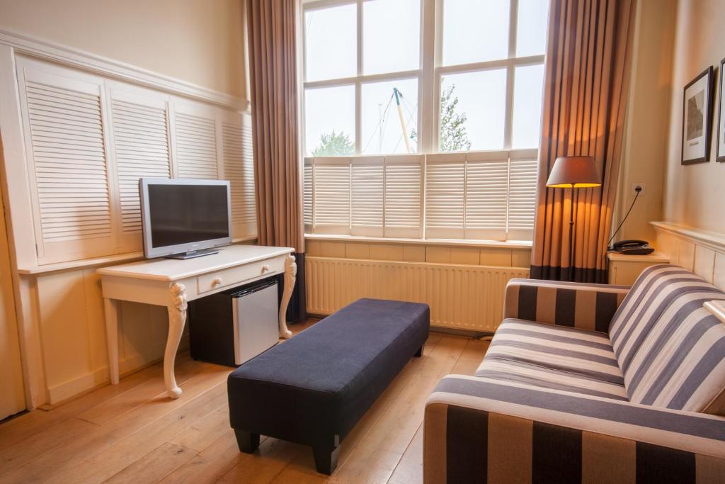 Двухместный (Двухместный номер Делюкс (на 1 этаже)), Auberge de Campveerse Toren