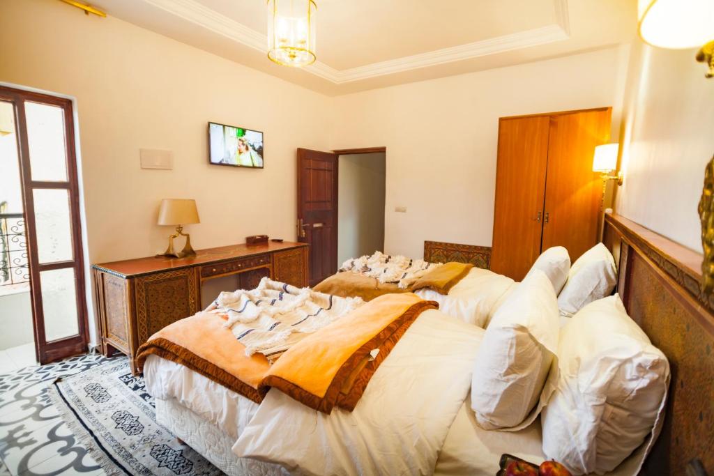 Двухместный (Двухместный номер с 2 отдельными кроватями и балконом) отеля Villa Pomme d'Or, Мидельт
